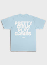 PRETTY GIRLS PLAY GAMES - Backprint | Heavy Premium Shirt